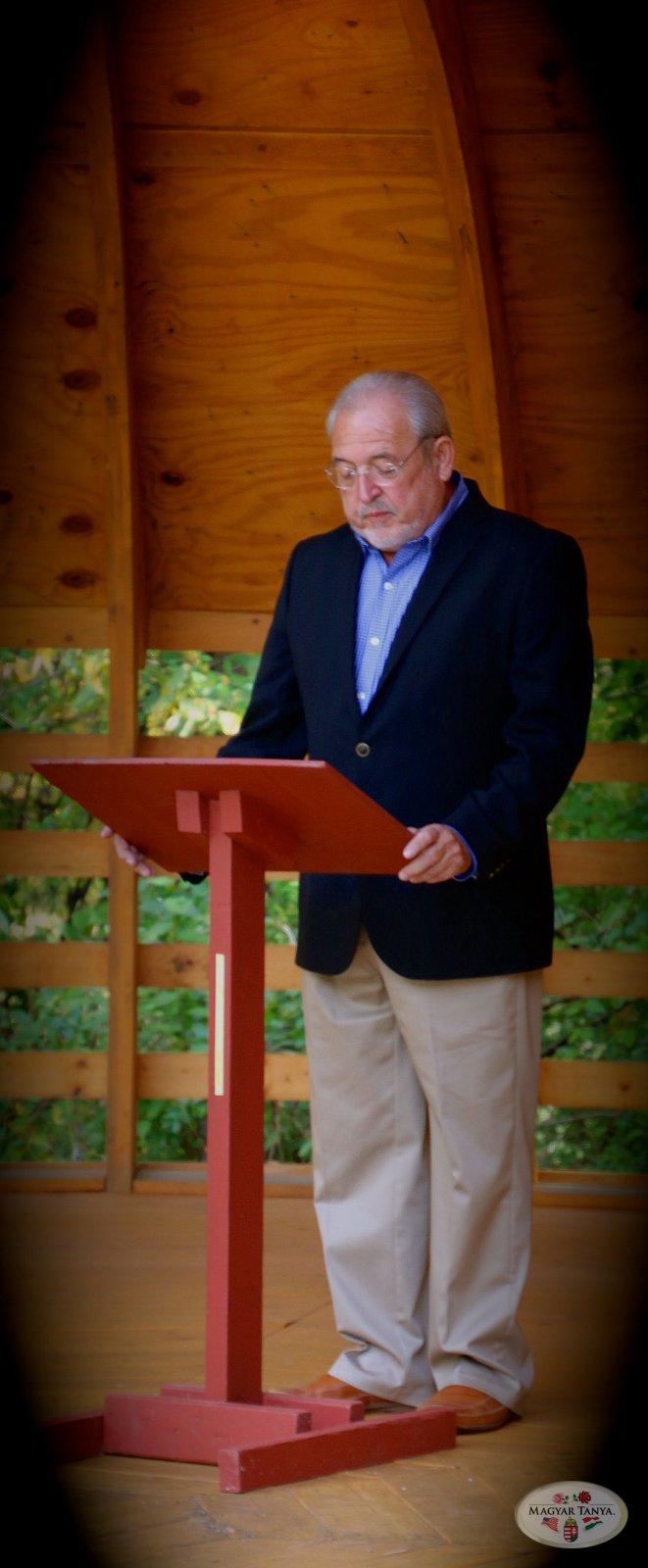 Dedication of the yurt for the memory of Csaba Kiss