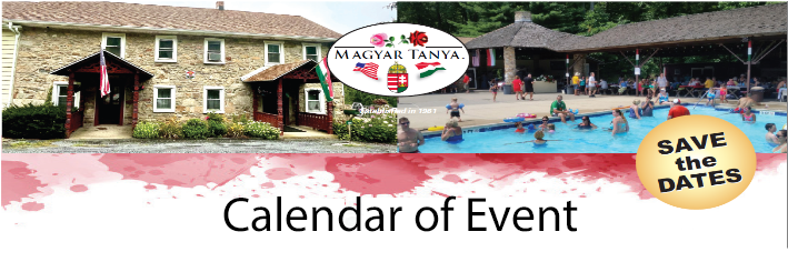 12 Month Event Calendar